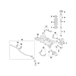 صورة Rear Left-Hand Shock Absorber Assembly
