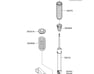 PAD-REAR SPRING,UPR - 55331D3000