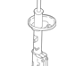 shock absorber R,L - 553512D100