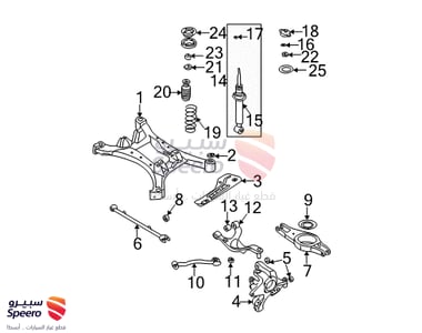 ABSORBER Kit - Shock, Rear - 562103Z125