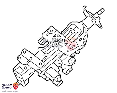 Column & Shaft Assembly-Steering - 563003N100