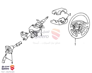 Column & Shaft Assembly-Steering - 563103J000