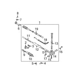 صورة Gear Assembly-Steering