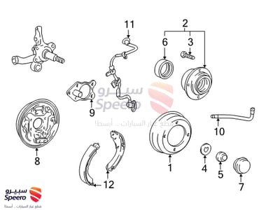 Brake pads F - 5810125A20