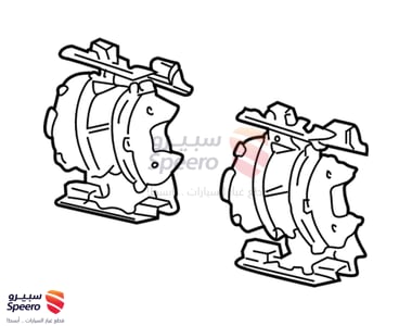 Brake pads F - 5810125A20