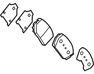 Brake pads F - 581012TA21