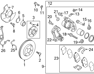 Brake pads F - 581012TA21