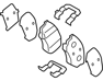 Brake pads F - 581013VA70