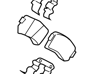 Brake pads R - 583023VA50
