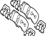 Pad Kit-Rear Disc Brake - 58302G8A50