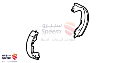قماش فرامل خلفي