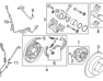 Brake pads rear - 583053SA31