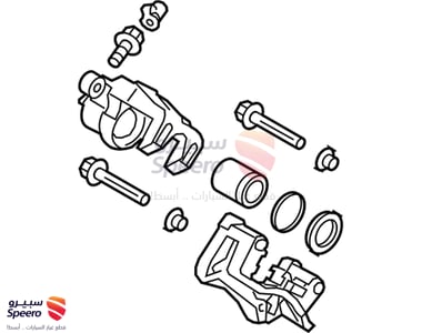 Caliper Kit-Rear Brake - 58310D3A70