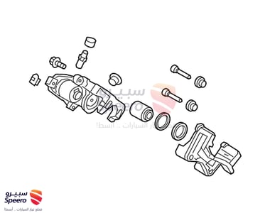 كليبر خلفي يسار - 58310D5A50