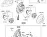 DRUM ASY-RR BRAKE - 584112K300