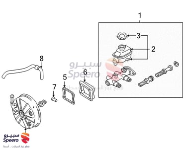 Cylinder Assembly-Brake Master - 5851025300