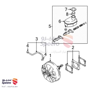 علبة فرامل - 585102D300