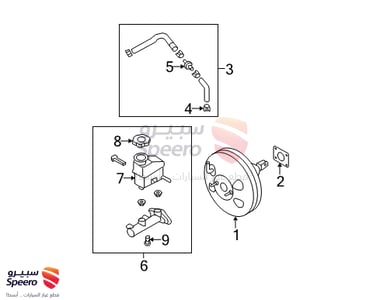 علبة فرامل - 585102L100