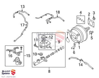 Cylinder Assembly-Brake Master - 585102M510