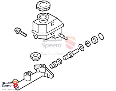 Cylinder Assembly-Brake Master - 585102M510