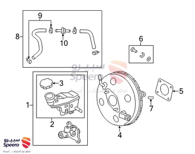 Cylinder Assembly-Brake Master - 585102V200
