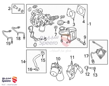 علبة فرامل - 58510C1500