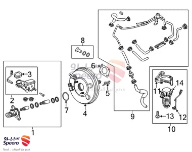 علبة فرامل - 58510D3100