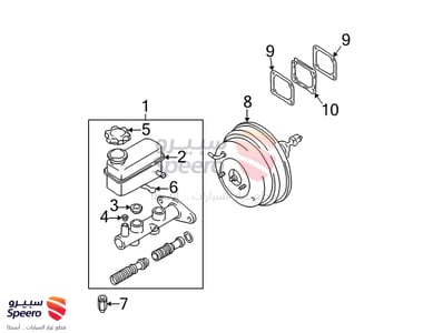 Cylinder Assembly-Brake Master - 5911026050