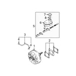 صورة Booster Assembly-Brake