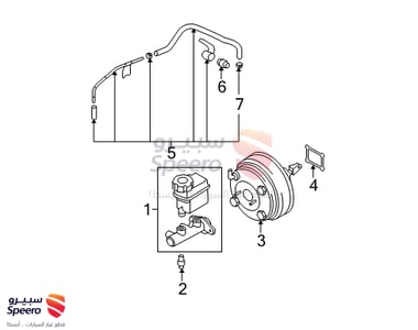 Booster Assembly-Brake - 591103K200