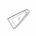 صورة زجاج مثلث خلفي يمين