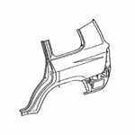 Rear Left Fender 6161260A00