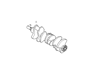 Crank shaft - 622R63CA00