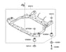 BUSHING-CROSSMEMBER MTG - 624851G010