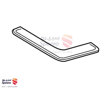 Glass Weatherstrip - 6325148050