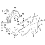 صورة Left Fender Plate