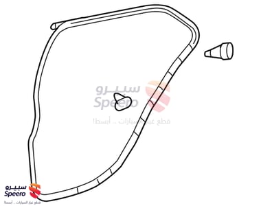 Door Weatherstrip - 6787152150