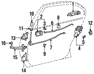 Right Front Interior Door Handle - 6920610070B0