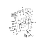 صورة يد باب داخلي امامي يسار