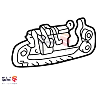 يد باب خارجي امامي يسار - 6922012160