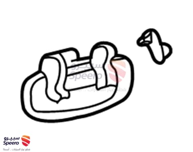 Handle, Outside - 6922034050A2