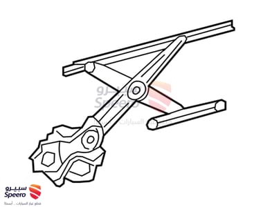 مكينة زجاج امامي يمين - 6980112220