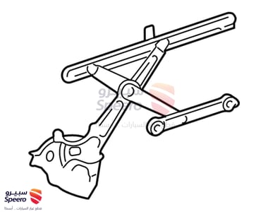 Regulator Sub-Assy, Front Door Window, RH - 6980160080