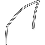 Glass Front Left 72275SDAA01