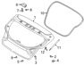 Panel Assembly-Tail Gate - 73700J3000