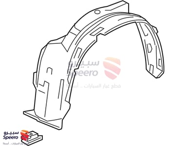 بطانة مكينة يمين - 74100T0AA00