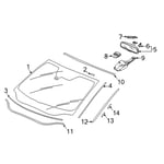 Cabin Mirror 76400TK4A02