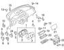 Fuel Door Lock - 788505Y70B