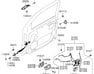 CHECKER ASSY-FR DOOR - 793803E001