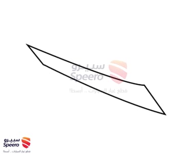 ديكور باب خلفي يمين - 802D21LA0A